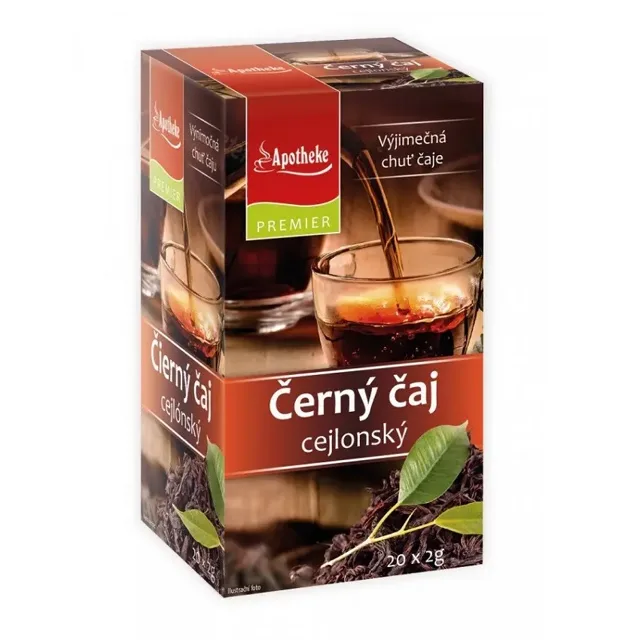 Apotheke Černý čaj cejlonský 20 x 2 g