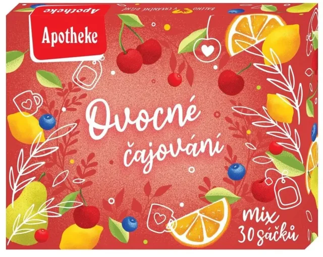 Apotheke dárková kolekce Ovocné čajování 30 n.s.