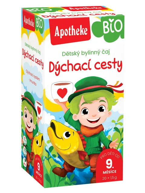 Apotheke Dětský čaj BIO dýchací cesty 20x1.5g