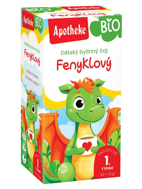 Apotheke Dětský čaj BIO fenyklový 20x1.5g