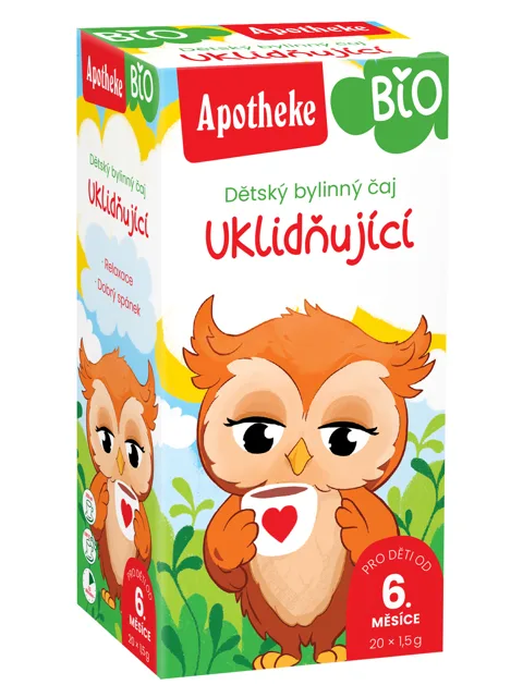 Apotheke Dětský čaj BIO uklidňující 20x1.5g