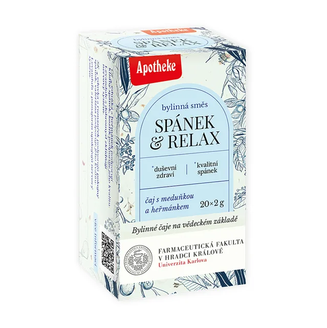 APOTHEKE Faf uk spánek a relax čaj 20 sáčků
