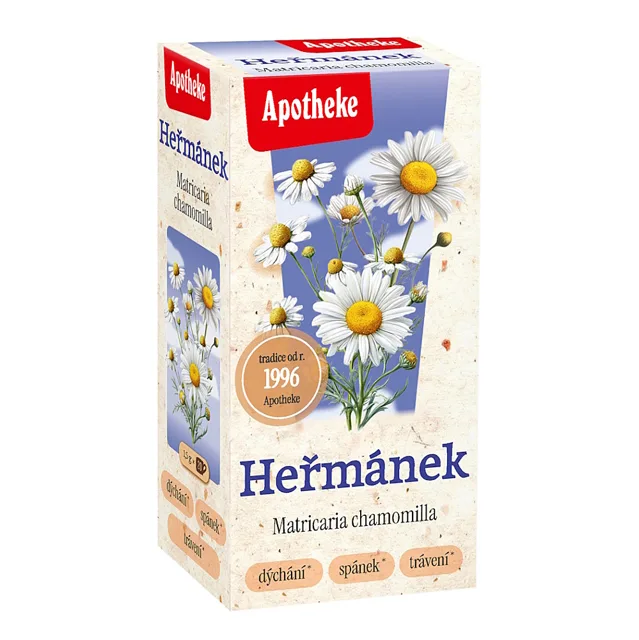 APOTHEKE Heřmánek pravý čaj 20 sáčků