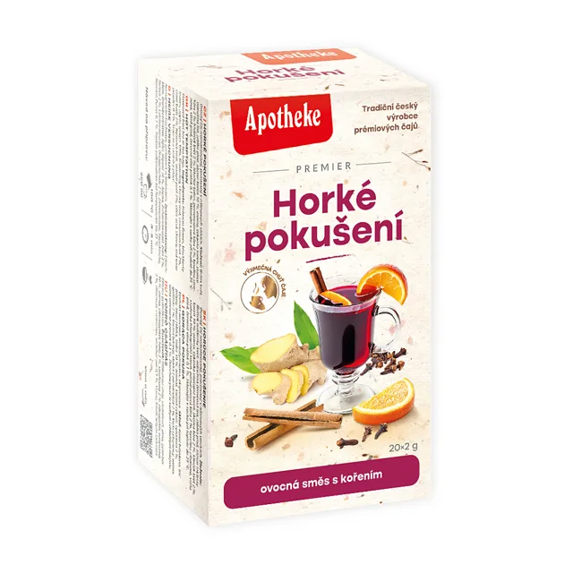 APOTHEKE Horké pokušení čaj 20x2 g