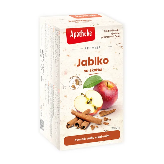 APOTHEKE Jablko se skořicí čaj 20 sáčků