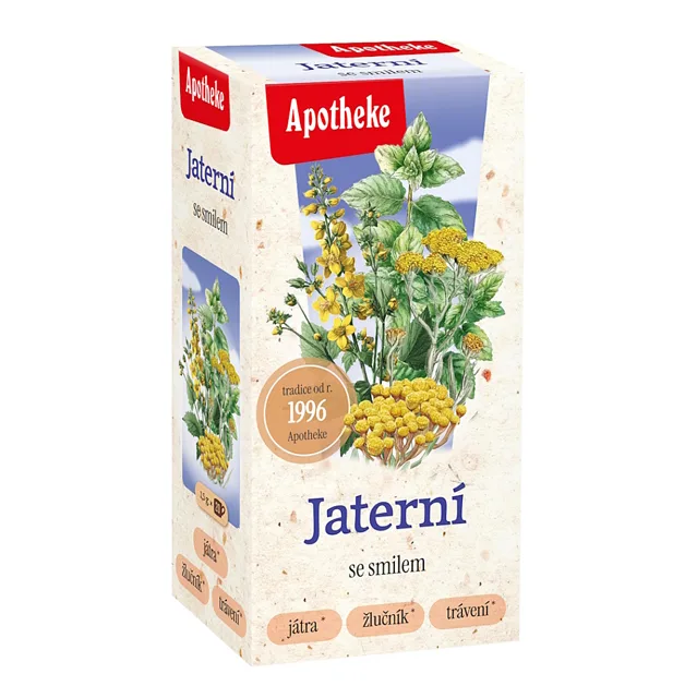 APOTHEKE Jaterní čaj 20 sáčků