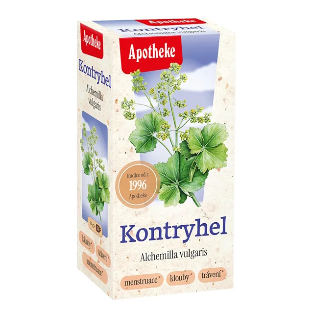APOTHEKE Kontryhel obecný čaj 20 sáčků