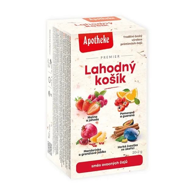 APOTHEKE Lahodný košík variace čajů 4 v 1 20 sáčků