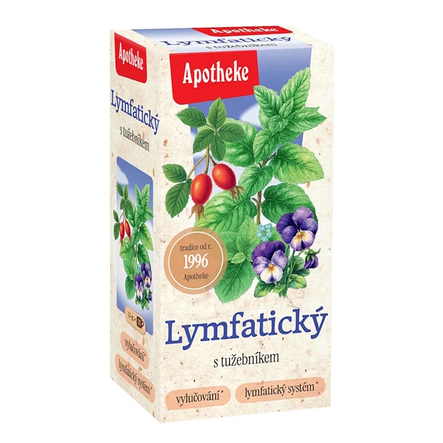 APOTHEKE Lymfatický čaj 20 sáčků
