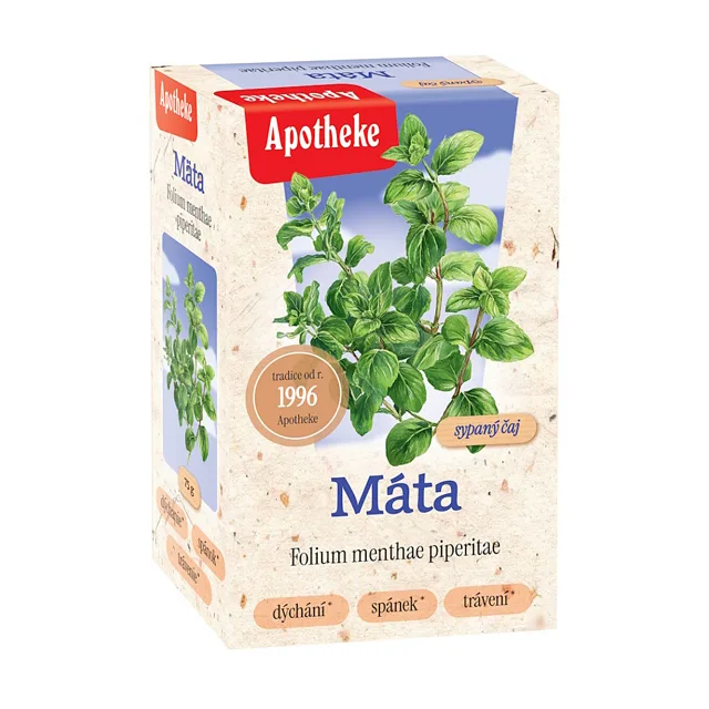 APOTHEKE Máta peprná sypaný čaj 75 g