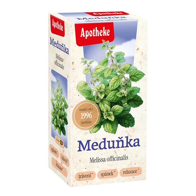 APOTHEKE Meduňka lékařská čaj 20 sáčků