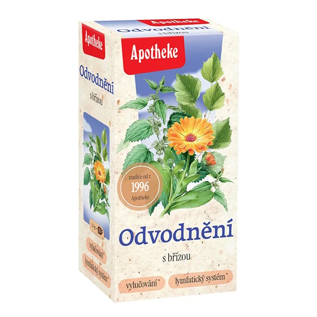 APOTHEKE Na odvodnění čaj 20 sáčků