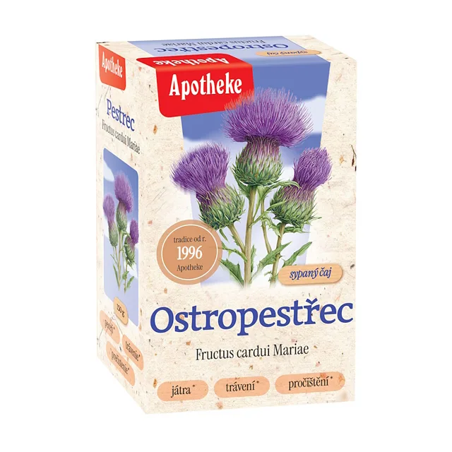 APOTHEKE Ostropestřec mariánský plod sypaný 150 g