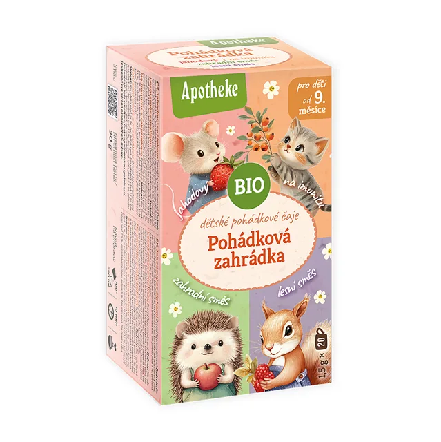 APOTHEKE Pohádkový dětský čaj zahrádka BIO 20 sáčků