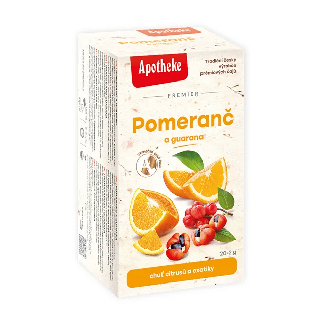 APOTHEKE Pomeranč a guarana 20x2 g