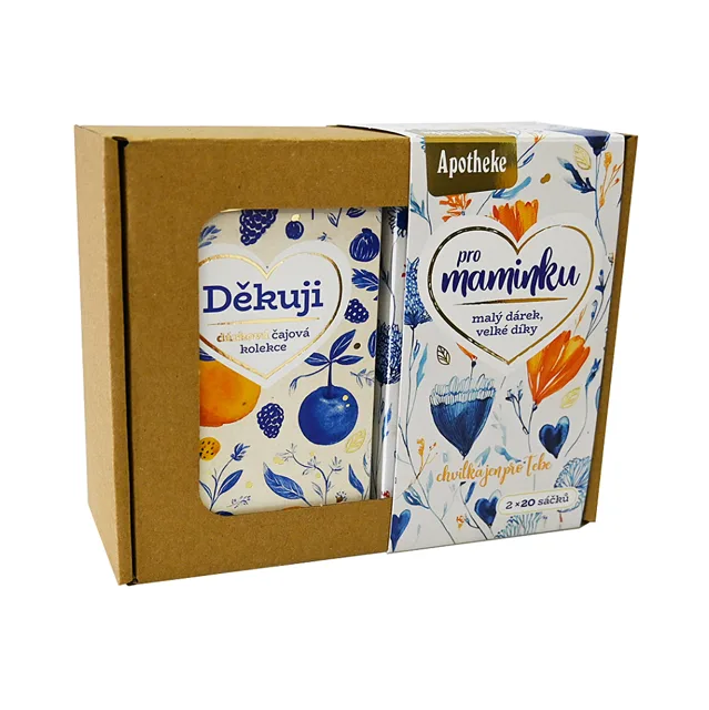 APOTHEKE Pro maminku dárková čajová sada 2x20 sáčků