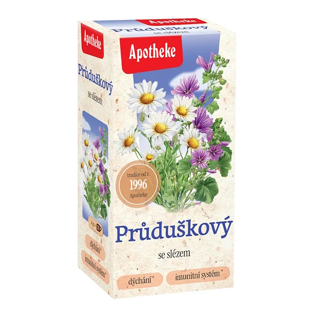 APOTHEKE Průduškový čaj 20 sáčků