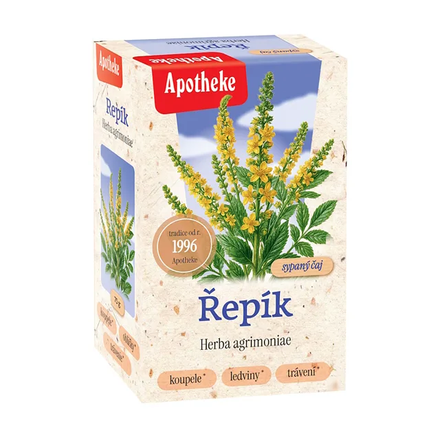 APOTHEKE Řepík lékařský nať sypaný čaj 75 g