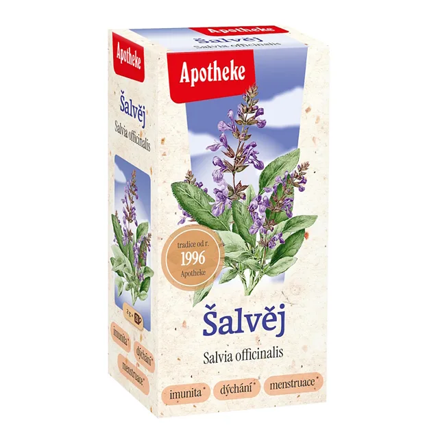 APOTHEKE Šalvěj čaj 20 sáčků