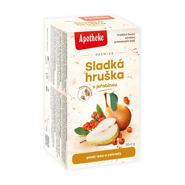 APOTHEKE Sladká hruška s jeřabinou 20 sáčků