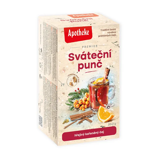 APOTHEKE Sváteční punč čaj 20 sáčků