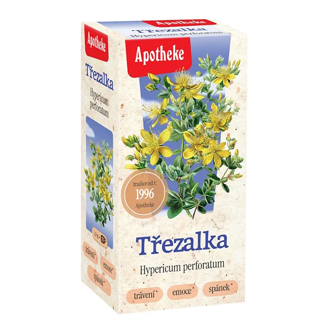 APOTHEKE Třezalka tečkovaná čaj 20 sáčků