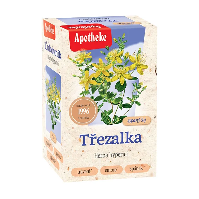 APOTHEKE Třezalka tečkovaná nať sypaný čaj 75 g