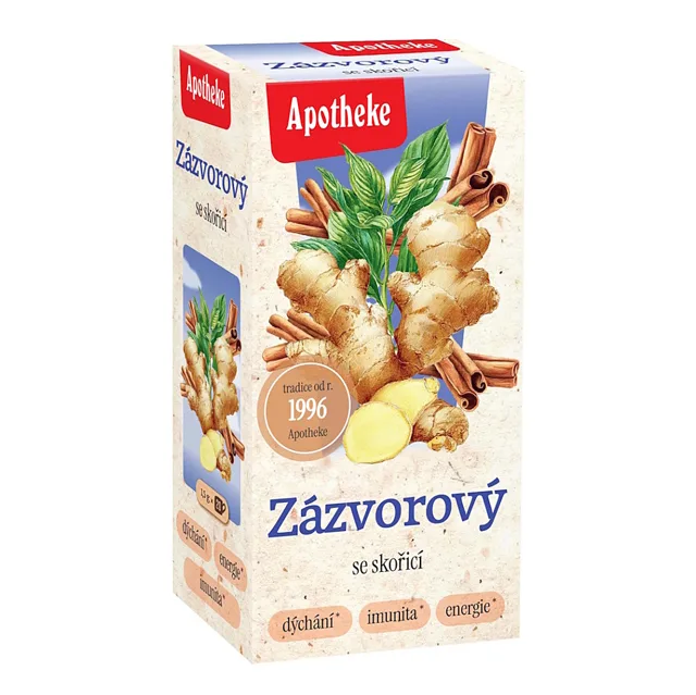APOTHEKE Zázvorový čaj 20 sáčků