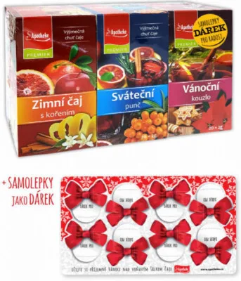 Apotheke Zimní Sváteční Vánoční čaj 3 x 20 x 2 g