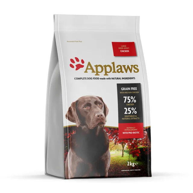 Applaws Adult Large Breed Chicken - 2 x 2 kg