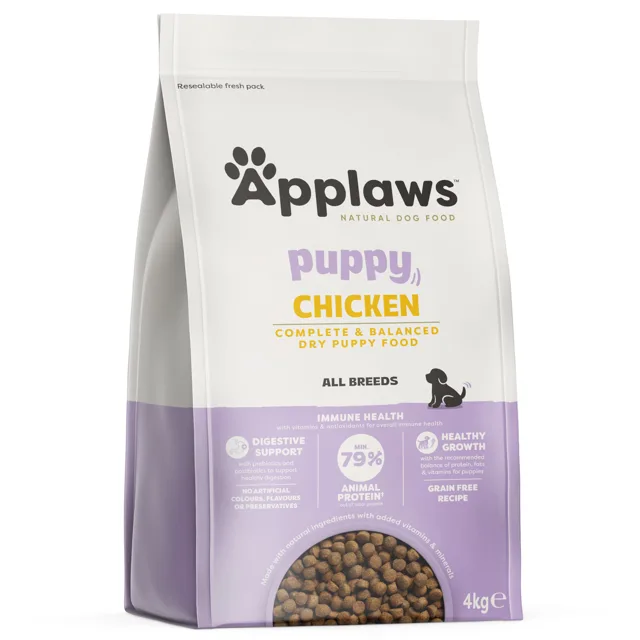 Applaws All Breed Puppy kuřecí - výhodné balení: 2 x 4 kg
