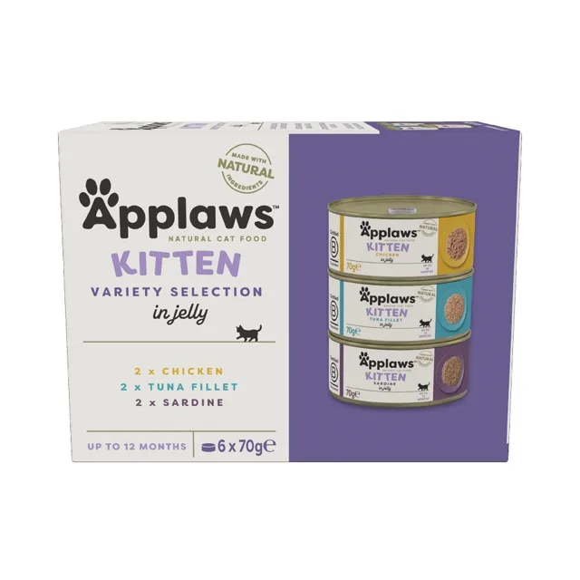 APPLAWS Applaws Cat Tin Multipack 6 x 70 g mix chutí s rybami a kuřecím masem