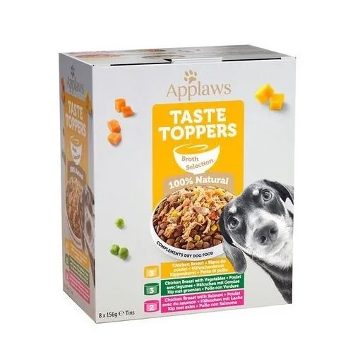APPLAWS Applaws Dog Tin 8x156g Multipack Supreme Collection