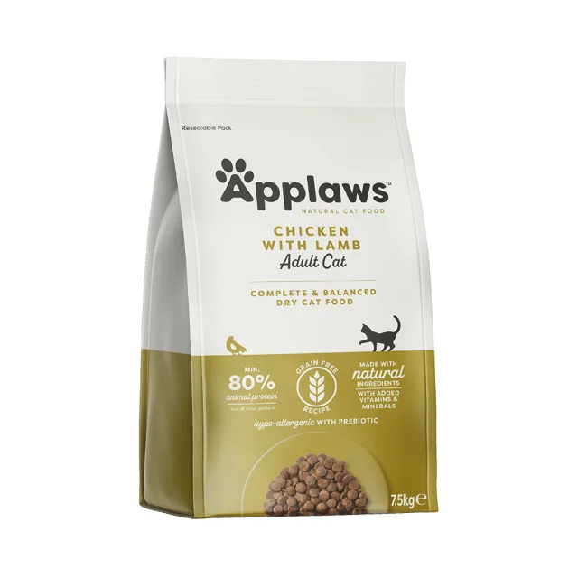APPLAWS Cat Adult Chicken &amp; Lamb 7,5kg