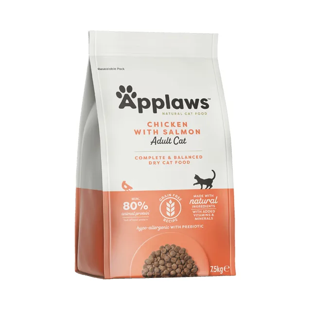 APPLAWS Cat Adult Chicken &amp; Salmon 7.5 kg