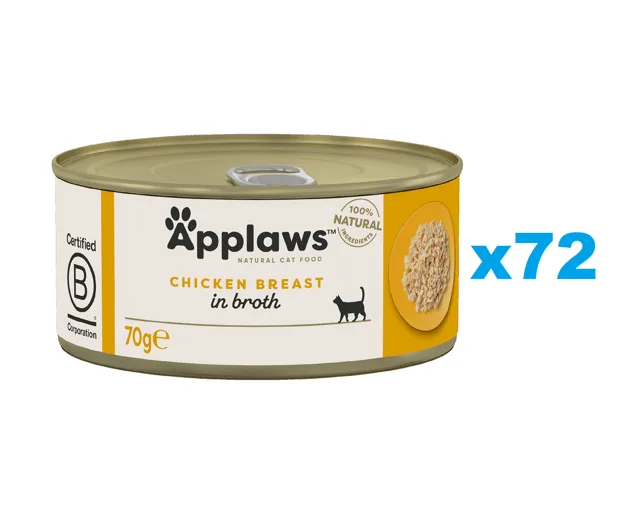 APPLAWS Cat Adult Kuřecí prsa 72x70 g