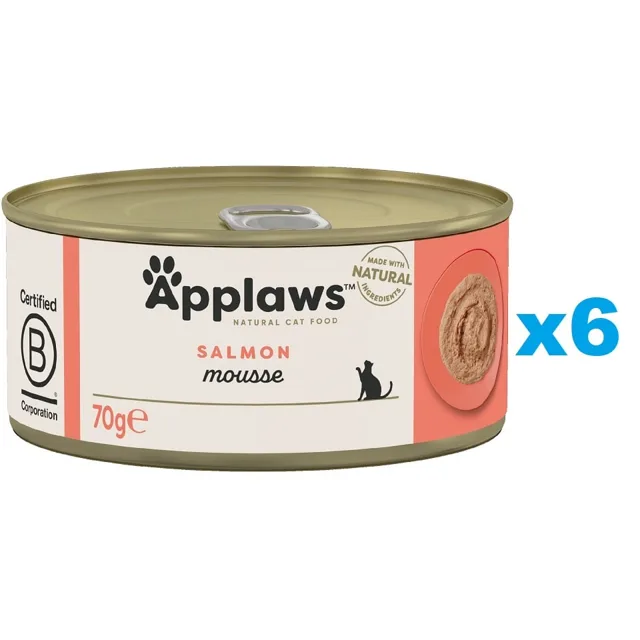 APPLAWS Cat Adult Mousse Losos 6x70 g