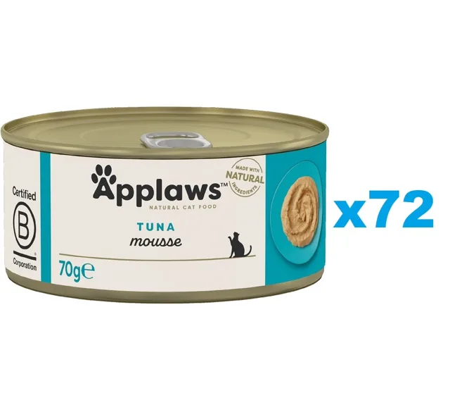 APPLAWS Cat Adult Mousse Tuňák 72x70 g