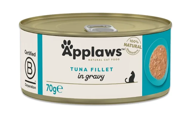 APPLAWS Cat Adult Tuna in Gravy filet z tuňáka v omáčce 70 g