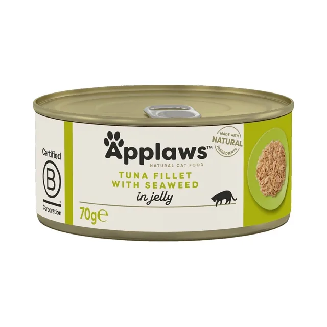 APPLAWS Cat Jelly Adult Tuňák a řasy 70 g