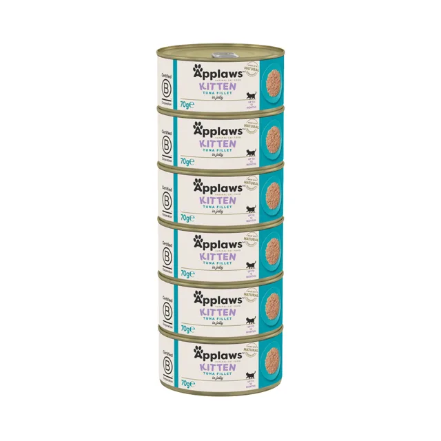 Applaws Cat Jelly Kitten Tuňák konzerva 6x70 g