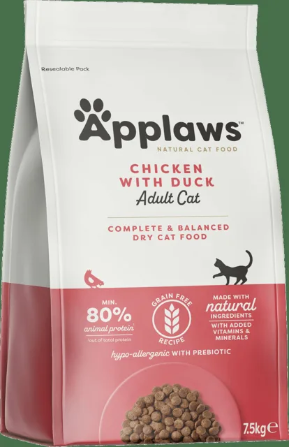 Applaws Cat kuře & kachna 7,5kg