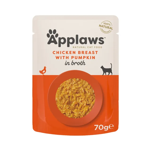 Applaws Cat Kuřecí prsa a dýně kapsička 70 g