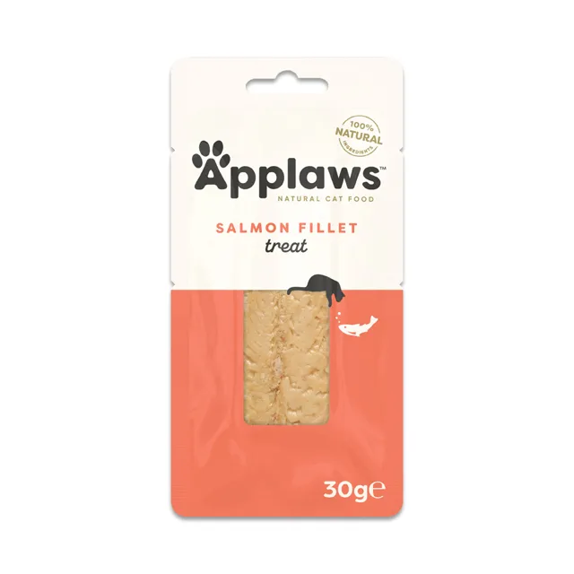 Applaws Cat Salmon Loin - výhodné balení: 6 x 30 g