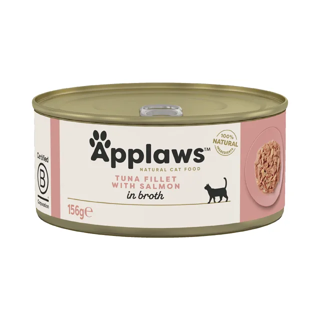 APPLAWS Cat Tuňák a losos 156 g