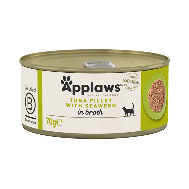 Applaws Cat Tuňák s mořskou řasou konzerva 70 g