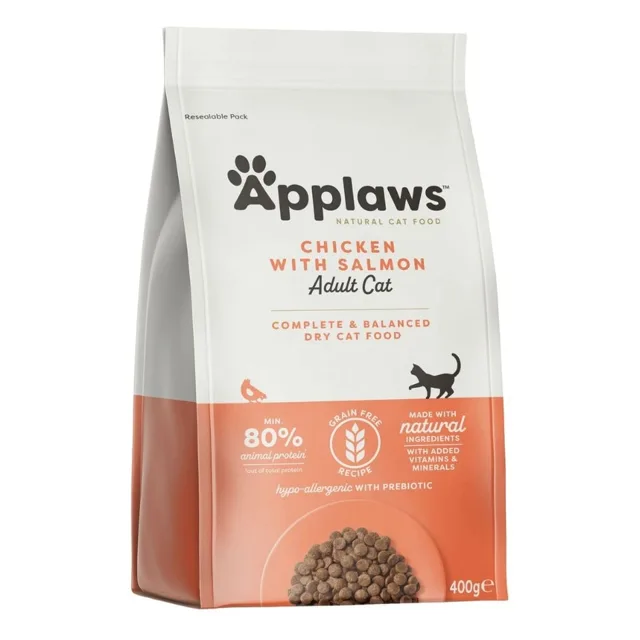 APPLAWS Chicken &amp; Salmon granule pro kočku 400g