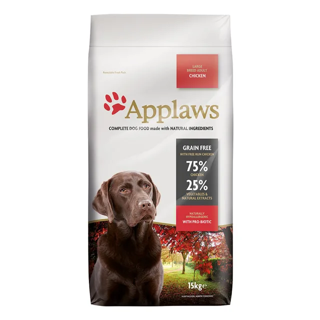 APPLAWS Dog Adult Large Breed Chicken 15 kg