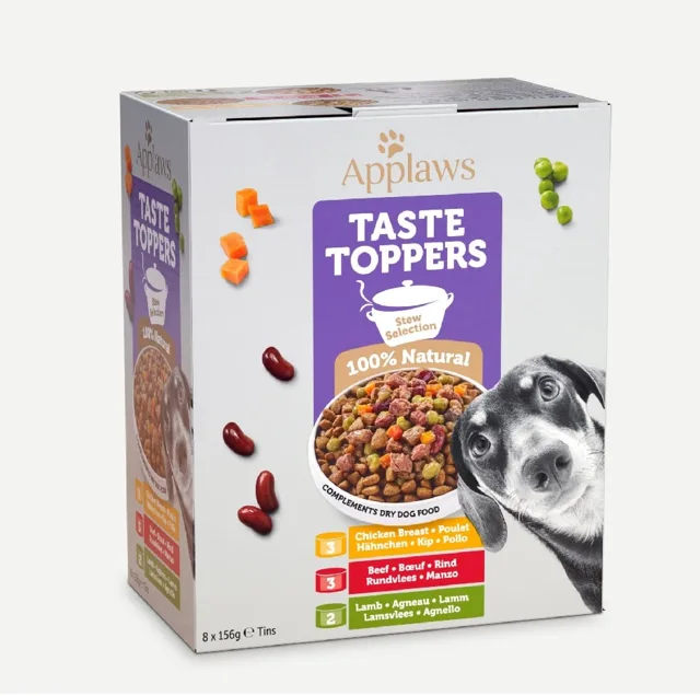 APPLAWS Dog Tin 8x156g Stew Multipack