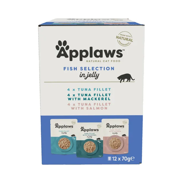 Applaws Pouch in Jelly Mix 24 x 70 g - výhodné balení - výběr s kuřecím